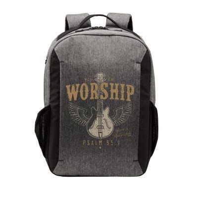 Made To Worship Psalm 95 1 Guitar Vector Backpack