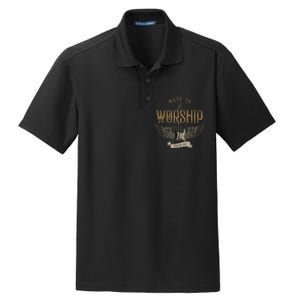 Made To Worship Psalm 95 1 Christian Worship Bible Verse Dry Zone Grid Polo