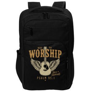 Made To Worship Psalm 95 Faith Christian Bible Verse Impact Tech Backpack