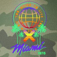 Miami Too Weird To Live To Rate To Die Legacy Tie Dye Trucker Hat