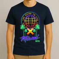 Miami Too Weird To Live To Rate To Die T-Shirt