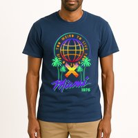 Miami Too Weird To Live To Rate To Die Tall T-Shirt