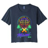 Miami Too Weird To Live To Rate To Die Crop Top