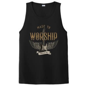 Made To Worship Psalm 95 1 Christian Worship Bible Verse PosiCharge Competitor Tank