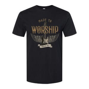 Made To Worship Psalm 95 1 Christian Worship Bible Verse Softstyle CVC T-Shirt