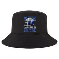 My Teacher Was Wrong Trucker Funny Cool Comfort Performance Bucket Hat