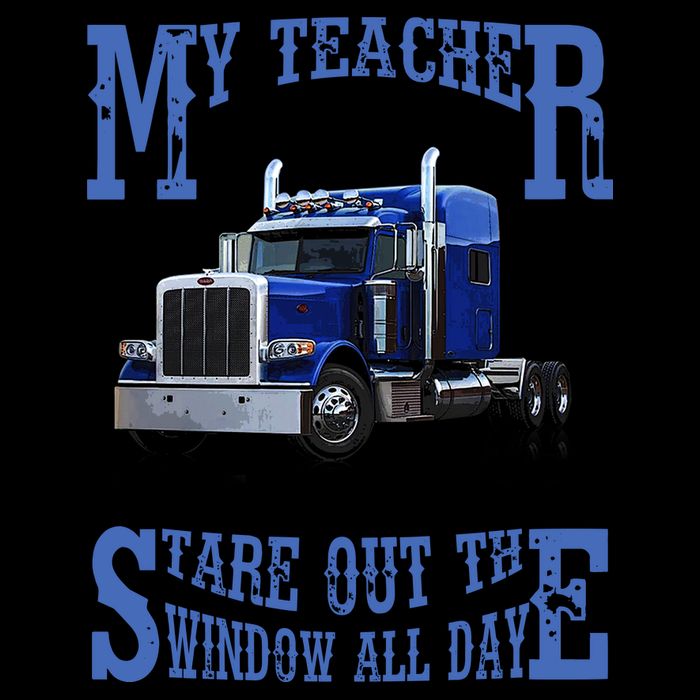 My Teacher Was Wrong Trucker Funny Mug