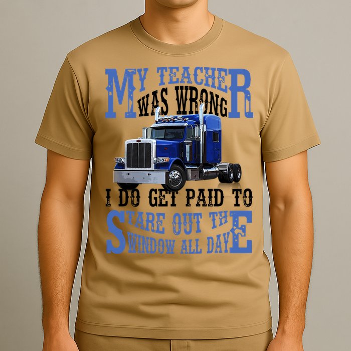 My Teacher Was Wrong Trucker Funny T-Shirt