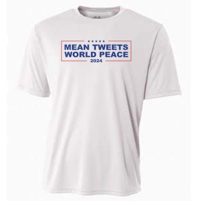 Mean Tweets World Peace 2024 Cooling Performance Crew T-Shirt