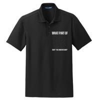 Math Teacher What Part Of DonT You Understand Dry Zone Grid Polo