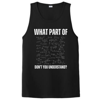 Math Teacher What Part Of DonT You Understand PosiCharge Competitor Tank