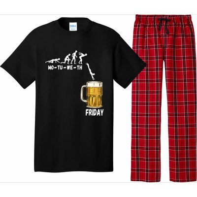 Monday Tuesday Wednesday Thursday Friday Beer Gift Pajama Set