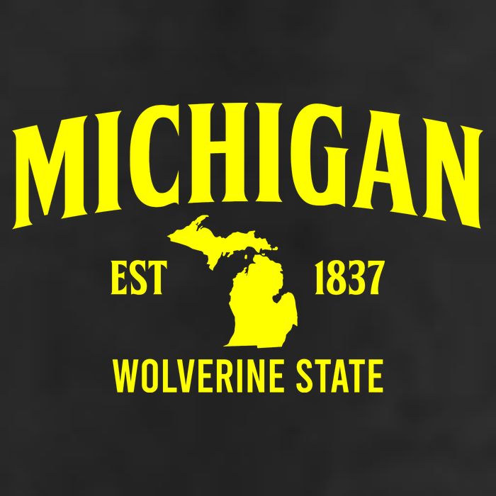 Michigan The Wolverines State 15oz Campfire Ceramic Mug