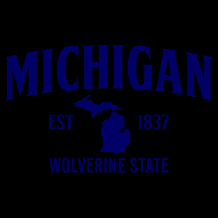 Michigan The Wolverines State 16oz Travel Tumbler