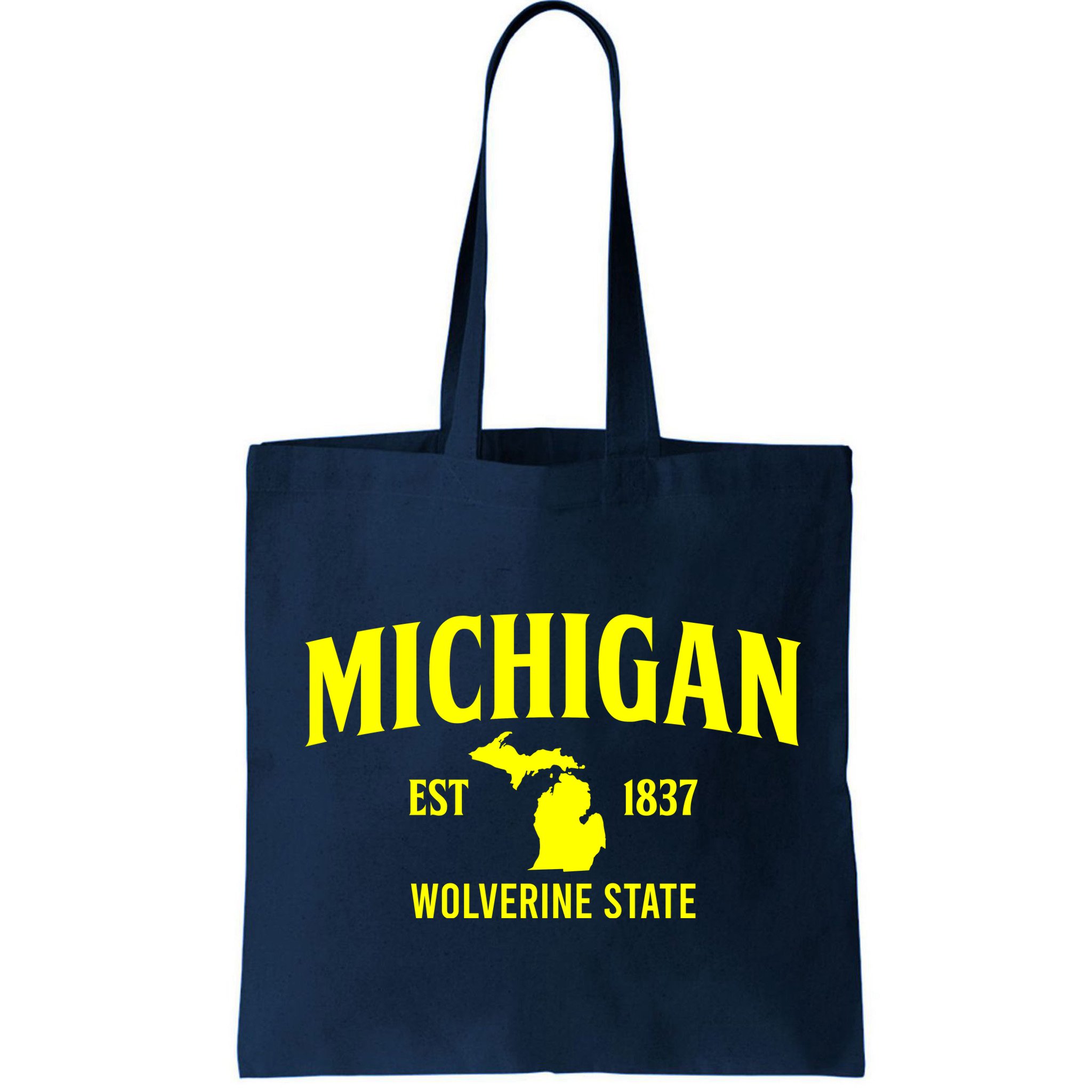 Michigan The Wolverines State Bag