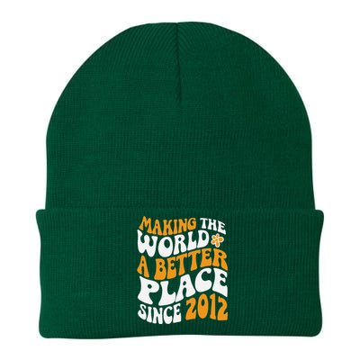 Making The World Better Since 2012 Birthday Knit Cap Winter Beanie