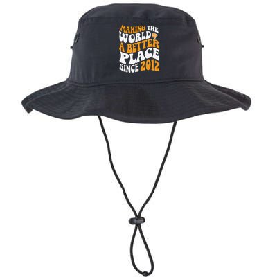 Making The World Better Since 2012 Birthday Legacy Cool Fit Booney Bucket Hat