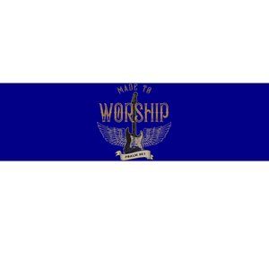 Made To Worship Psalm 95 1 Christian Worship Bible Verse Bumper Sticker