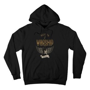 Made To Worship Psalm 95 1 Christian Worship Bible Verse Hoodie