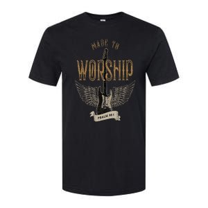 Made To Worship Psalm 95 1 Christian Worship Bible Verse Softstyle CVC T-Shirt