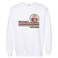 Mr Toads Wild Ride Retro Vintage Lover Garment-Dyed Sweatshirt