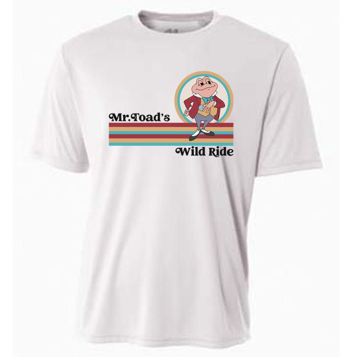 Mr Toads Wild Ride Retro Vintage Lover Cooling Performance Crew T-Shirt