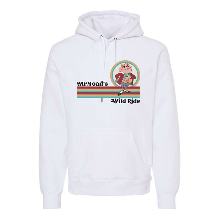 Mr Toads Wild Ride Retro Vintage Lover Premium Hoodie