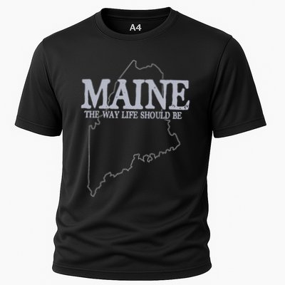 Maine The Way Life Should Be State Pride Performance Shirt