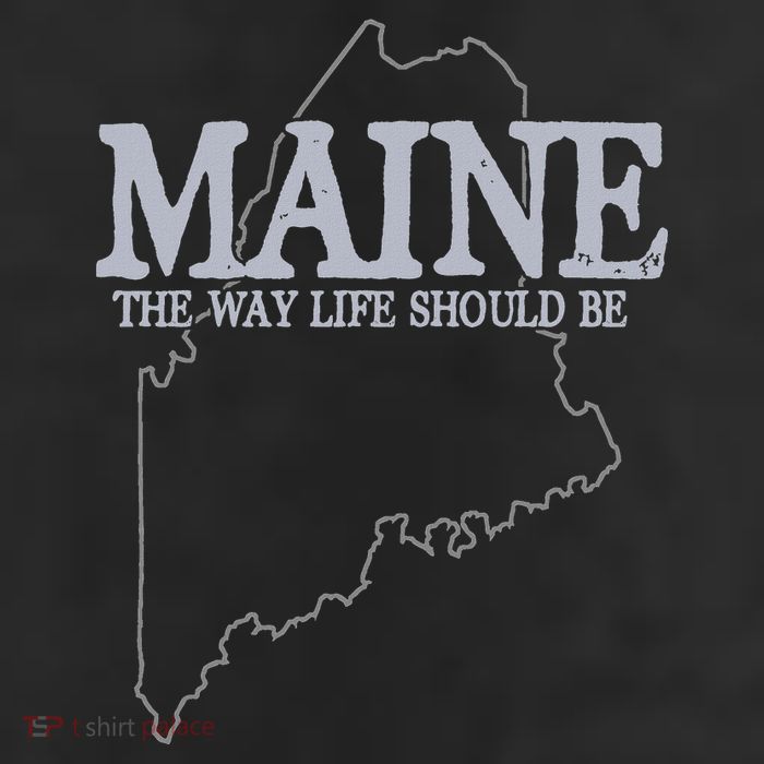Maine The Way Life Should Be State Pride 11oz C Handle Ceramic Mug