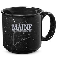 Maine The Way Life Should Be State Pride 15oz Campfire Ceramic Mug