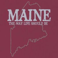 Maine The Way Life Should Be State Pride 16oz Travel Tumbler