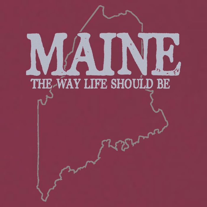 Maine The Way Life Should Be State Pride 16oz Travel Tumbler