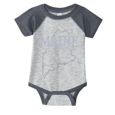 Maine The Way Life Should Be State Pride Infant Baby Jersey Bodysuit