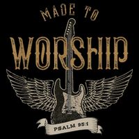 Made To Worship Psalm 95 1 Christian Worship Bible Verse Drawstring Bag