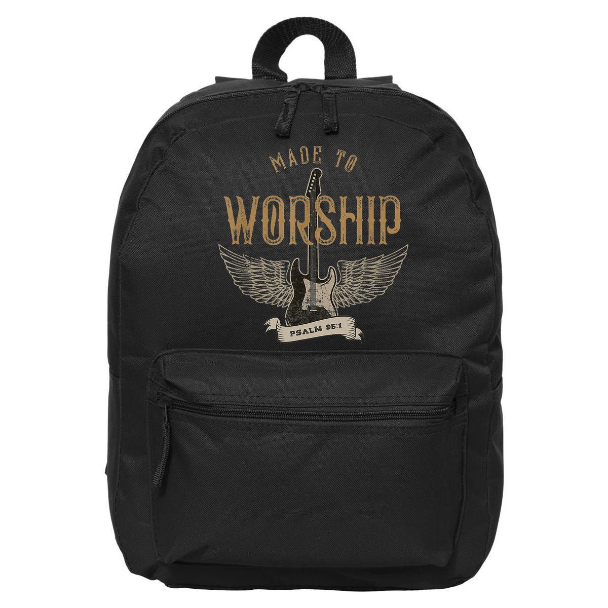 Made To Worship Psalm 95 1 Christian Worship Bible Verse 16 in Basic Backpack