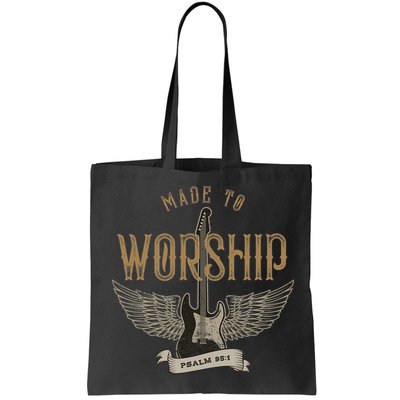 Made To Worship Psalm 95 1 Christian Worship Bible Verse Bag