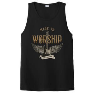 Made To Worship Psalm 95 1 Christian Worship Bible Verse PosiCharge Competitor Tank