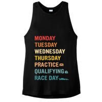 Mon Tue Wed Thu Practice Qualifying Race Day Ladies PosiCharge Tri-Blend Wicking Tank