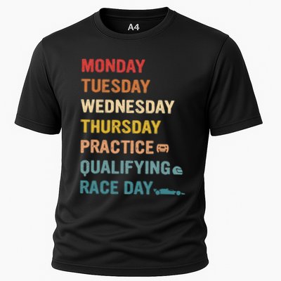 Mon Tue Wed Thu Practice Qualifying Race Day Performance Shirt