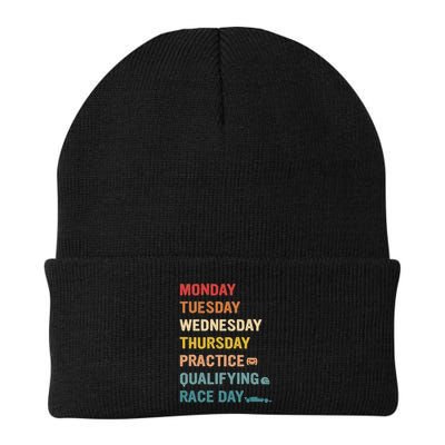 Mon Tue Wed Thu Practice Qualifying Race Day Beanie