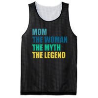 Mom The Woman The Myth The Legend Mesh Reversible Basketball Jersey Tank