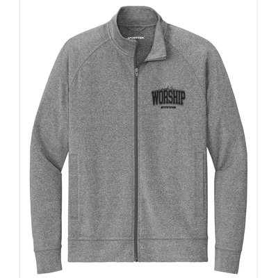 Made To Worship Christian Stretch Full-Zip Cadet Jacket