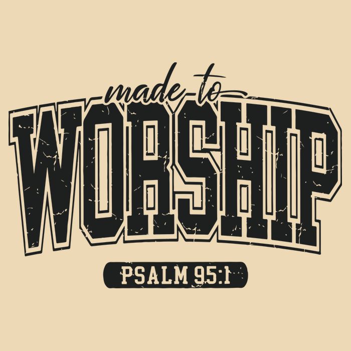 Made To Worship Christian Bag