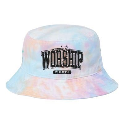 Made To Worship Christian Tie Dye Newport Bucket Hat