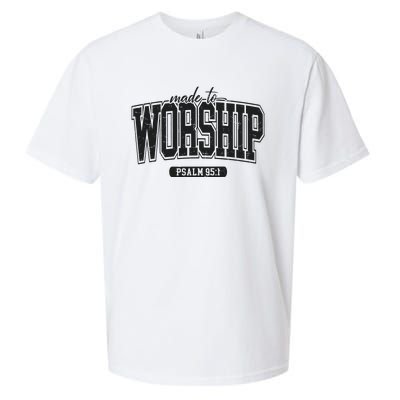 Made To Worship Christian Sueded Cloud Jersey T-Shirt