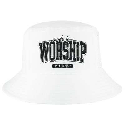 Made To Worship Christian Cool Comfort Performance Bucket Hat