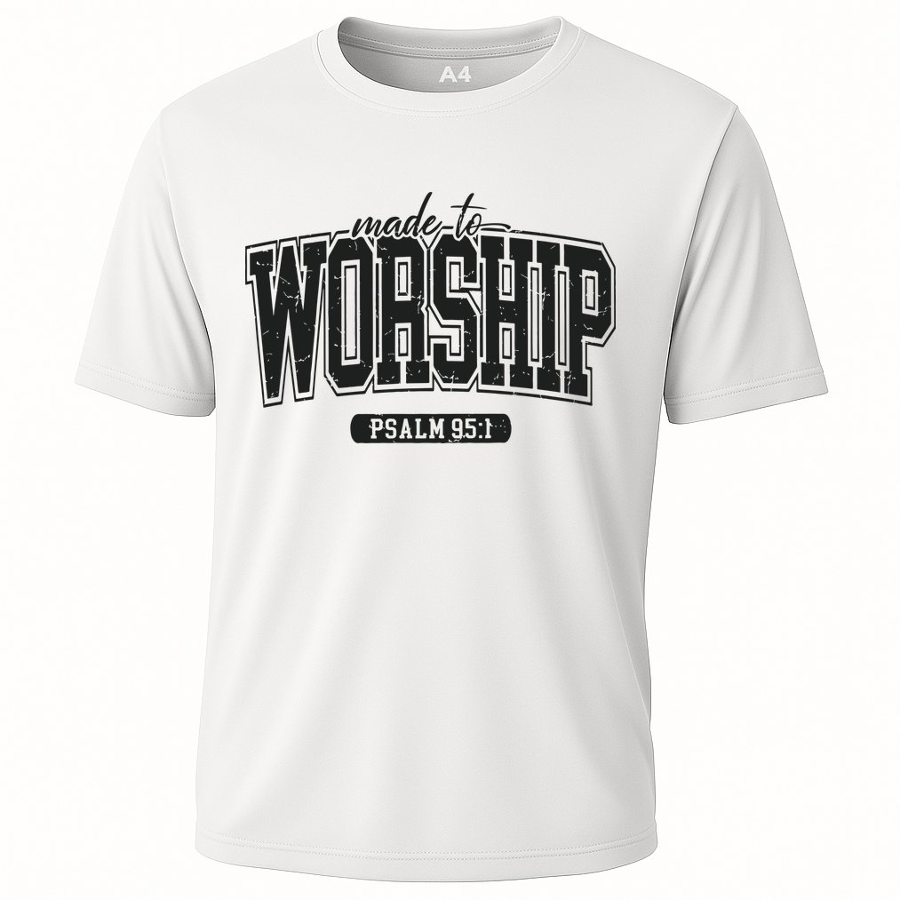 Made To Worship Christian Cooling Performance Crew T-Shirt