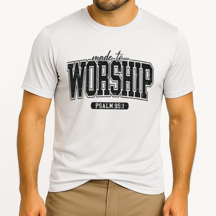 Made To Worship Christian Cooling Performance Crew T-Shirt