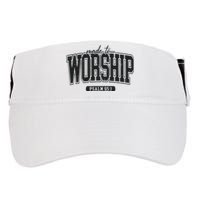 Made To Worship Christian Adult Drive Performance Visor