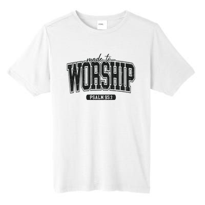 Made To Worship Christian Tall Fusion ChromaSoft Performance T-Shirt